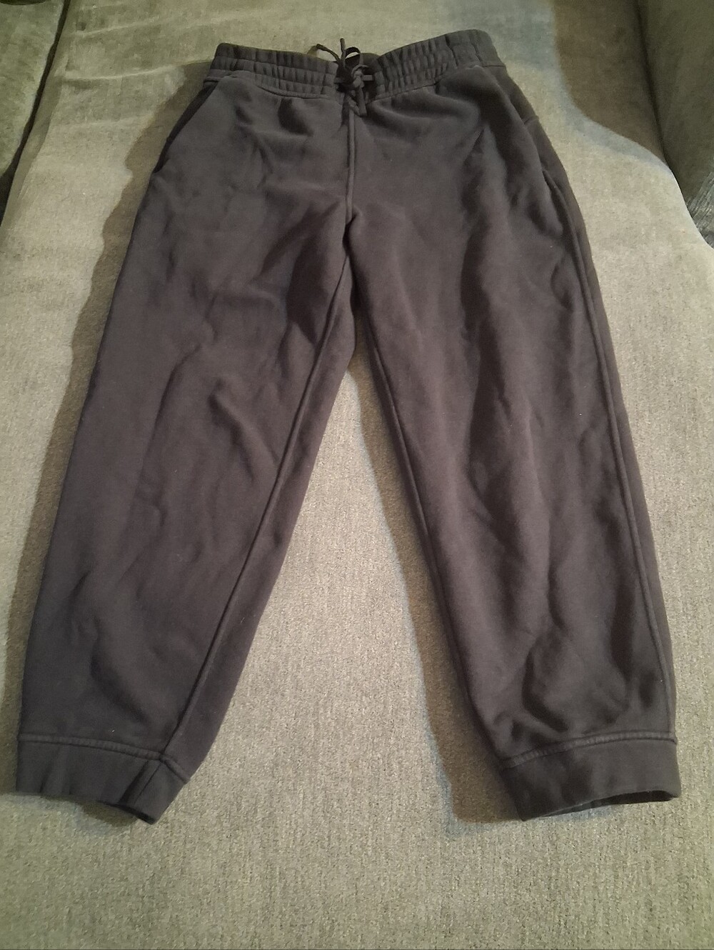 lululemon athletica Women Black Drawstring Jogger Sweatpants